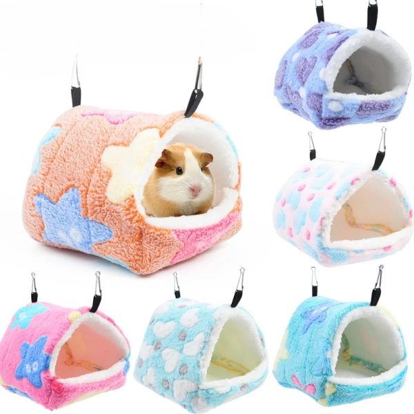 Bird Cage Parrot Cotton Nest Mini House Pet Parrot Nest Budgie Warm Winter Hammock Cage Hut Tent Bed Hanging Cave Pet Products