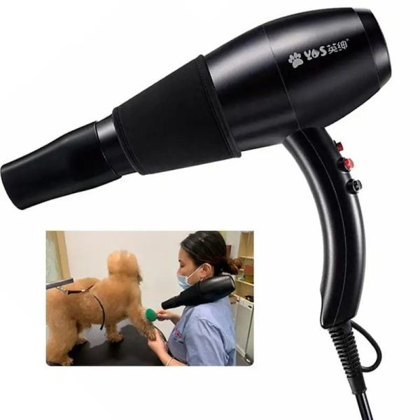 Yingshen Pet Hair Dryer Beautician Hair Dryer Pet Shop Halter Neck Blue Light Cat And Dog Hair Dryer