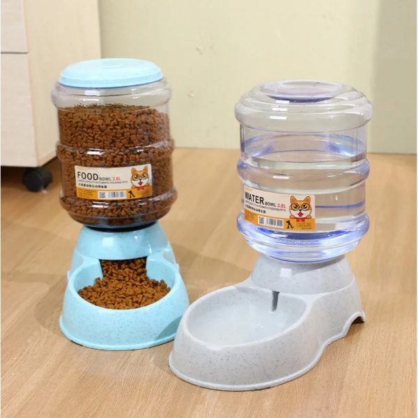 Automatic Pet Feeder 4L Capacity Smart Timer Control Food Dispenser with Stainless Steel Bowl Dogs Cats Feeding Supplies