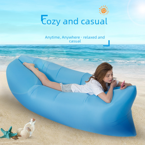 Tiktok same style lazy sofa outdoor sofa inflatable sofa portable sleeping bag foldable air sofa bed