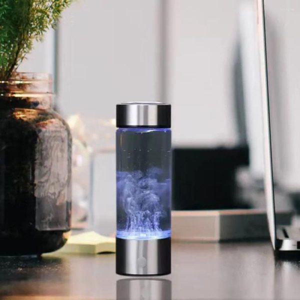 Water Bottles Hydrogen Rich Cup Electric Bottle For Generator Quality Filter Titanium Portable Antioxidant Lonizer Maker Fast Delivery