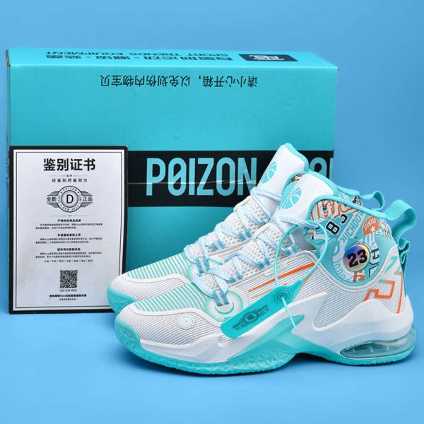 2024 New Men's Practical Basketball Cushioned, Durable, Anti slip, Breathable Sports Shoes, Fashionable and Trendy Shoes