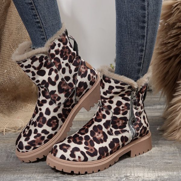 2024 designer shoes boots womens mens rain shoes winter snow fluffy fur furry boots thick bottom plush anti slip shoes martin boot booties