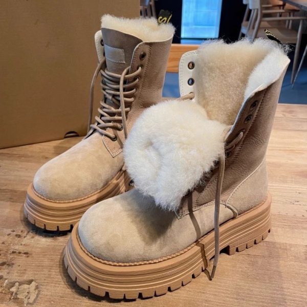 2024 new free shipping boots designer boot for womens beige brown outdoor snow boots size 35-40