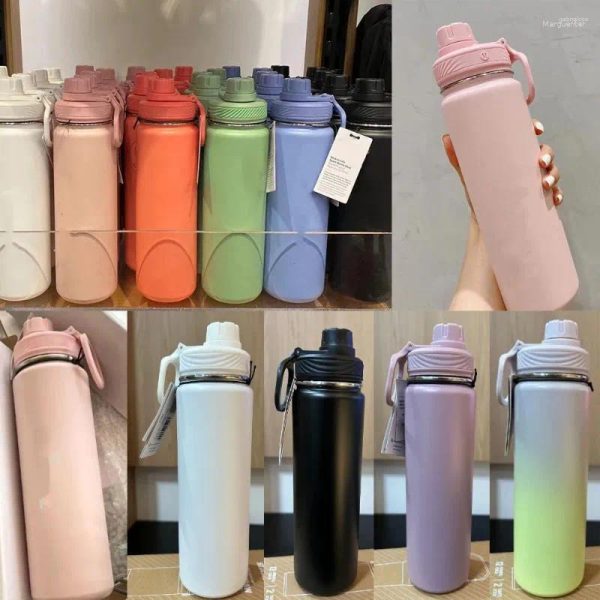 Water Bottles Designer Colorful Bottle Sports 304 Stainless Steel Pure Titanium Vacuum Portable Leakproof Drink Thermos