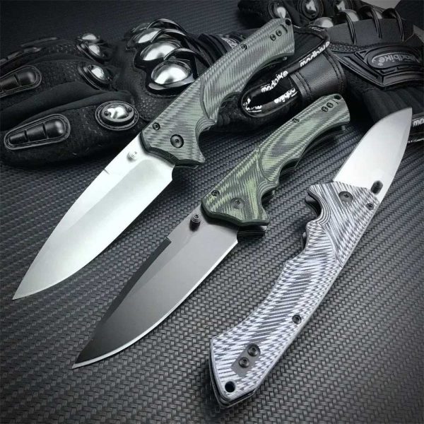 Tactical Rukus Assisted Folding Sharp Knife S30V Plain Blade G10 Handles Outdoor Survival EDC Knives Camping Hunting Pocket ToolXJ240808