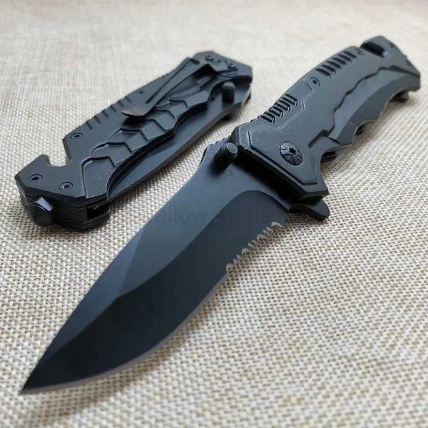 8.22 Pocket Knife Survival Tactical Folding Knife High Hardness Outdoor Camping Military Hunting Knives Self-defense EDC ToolXJ240808