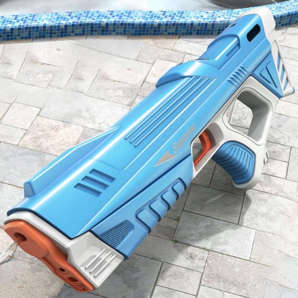 Water Gun High-Capacity Toy for Summer Splashing Adventures New Children's Electric Fully Automatic Continuous Fire Gun Large Capacity Boys Water Playing Toy