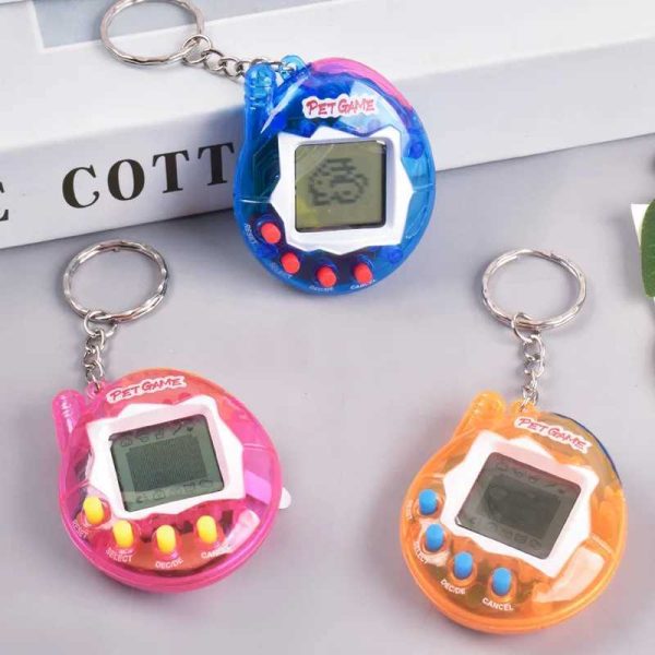 1PC Transparent Electronic Pets Tamagotchi Nostalgic 168 Pets In One Virtual Cyber Digital Nostalgic Funny Toys Pixel Funny Play Y240814