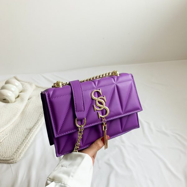 Women's trendy Korean style temperament fashionable chain bag