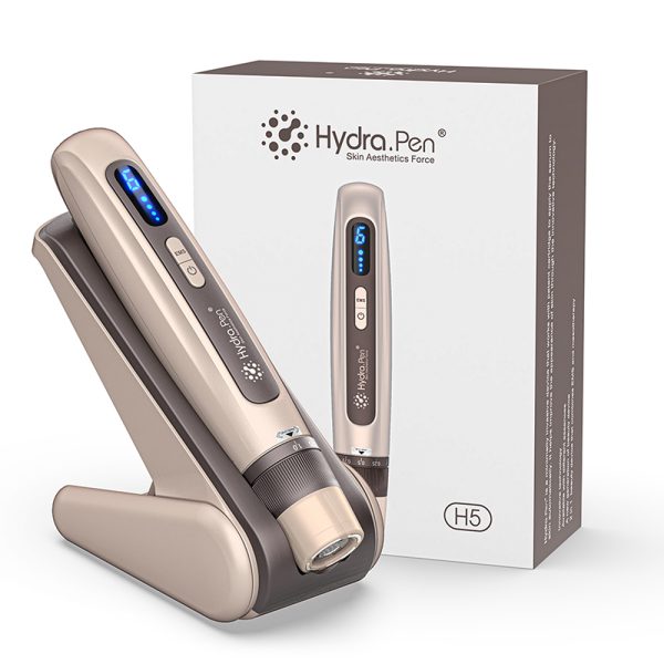 Wireless Rechargeable 2in1 EMS Micro Needling Hydra Pen H5 Derma Stamp Hydra.Pen With Serum Container Facial Mesotherapy Dermapen MTS Skin Care Serum Applicator