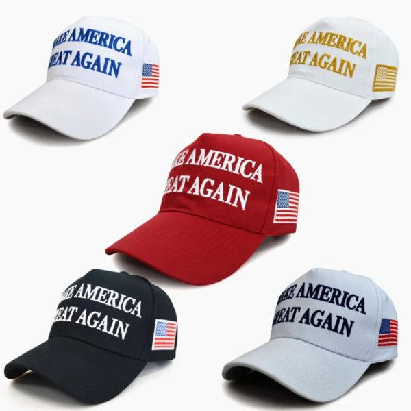 Trump Activity Party Hats Cotton Embroidery Basebal Cap Trump 45-47th Make America Great Again Sports Hat Z 8.31-10