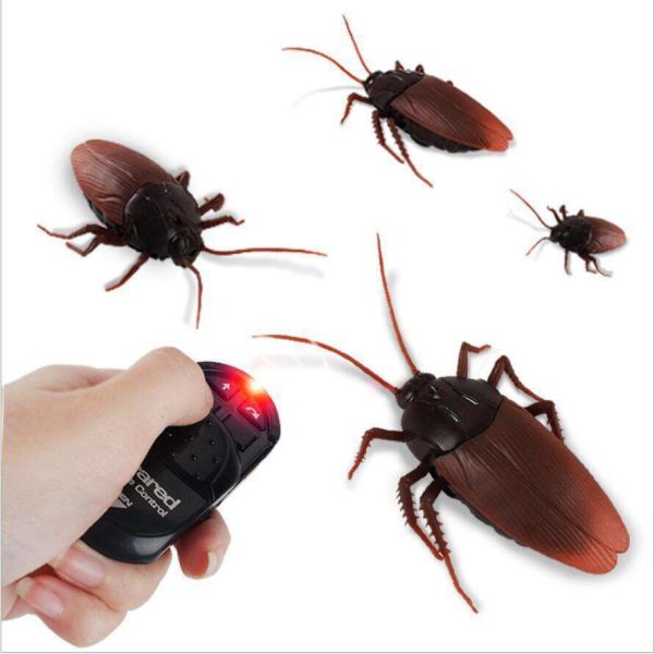 Trick Electric roach Pet RC Simulation Spider Robotic Remote Control Ant Toy Halloween Xmas Mini Gift for Adult Prank Insect