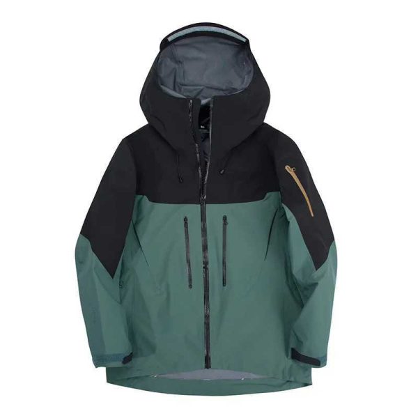 ARC Embroidered Alpha SV 7-Layer Outdoor Waterproof and Windproof Hiking Jacket Mens High Quality Camping Jacket W240905