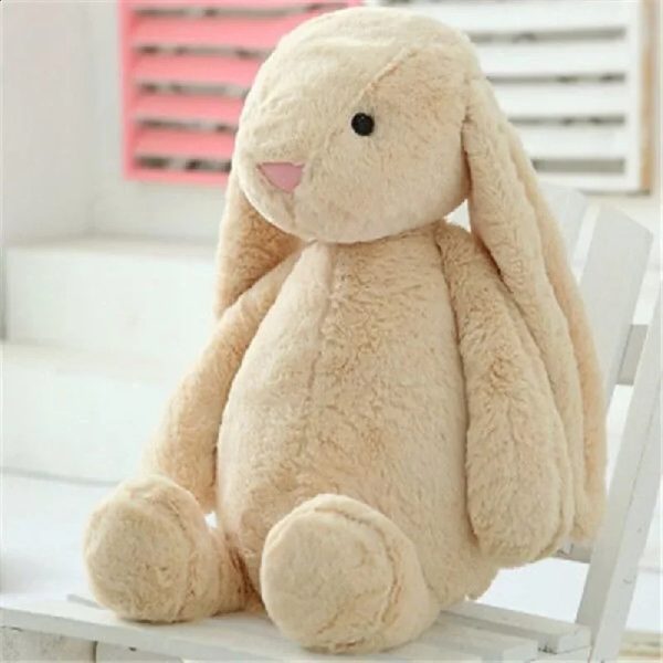 30/40cm Cute Plush Toy Stuffed Toy Rabbit Doll Babies Sleeping Companion Cute Plush Long Ear Rabbit Doll Childrens Gift 240902