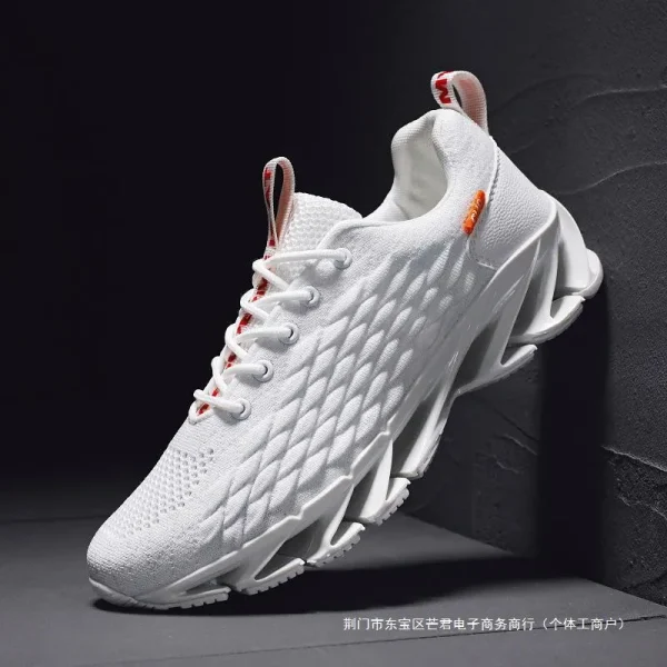 Thick Casual Sports Shoes Men 2024 New Breathable Mesh Fashion Shoes Men'S Lightweight Outdoor Lawn Fashion Running Shoes