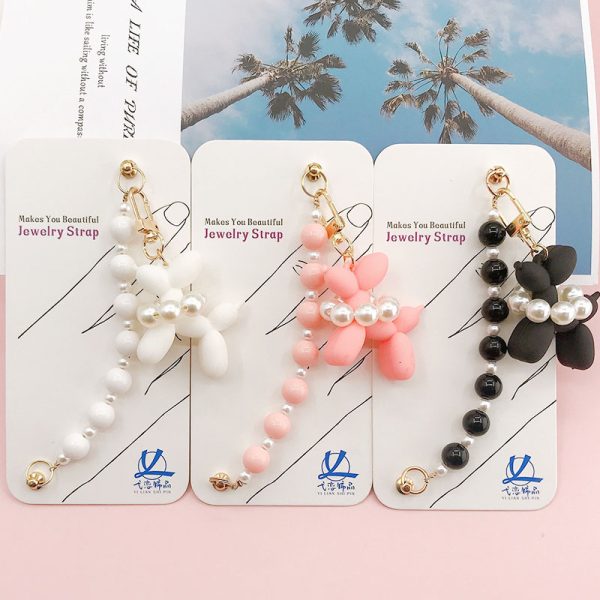 Yilian's new PVC balloon dog DIY phone case accessories handmade bead bracelet pendant detachable