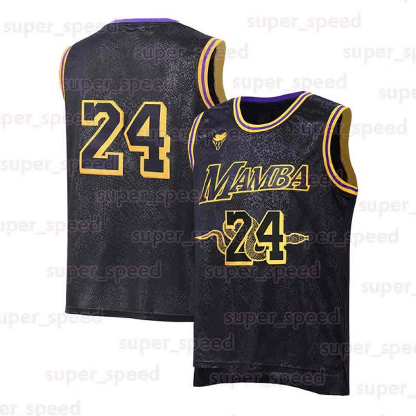 Black Mamba 24 8 Basketball Jersey Men Bryant Embroidered Stitched Clothing Shirt Jerseys Mens Adult Outdoor Sports for Theme Party