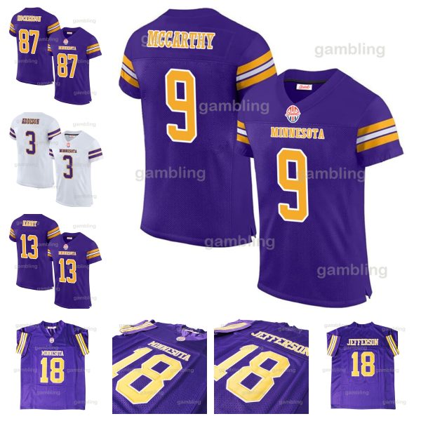 2024 18 Justin 9 J.J. McCathy Football Stitched Jerseys 22 Harrison 71 Christian 97 Harrison 24 Camryn Custom Any Name Any Number