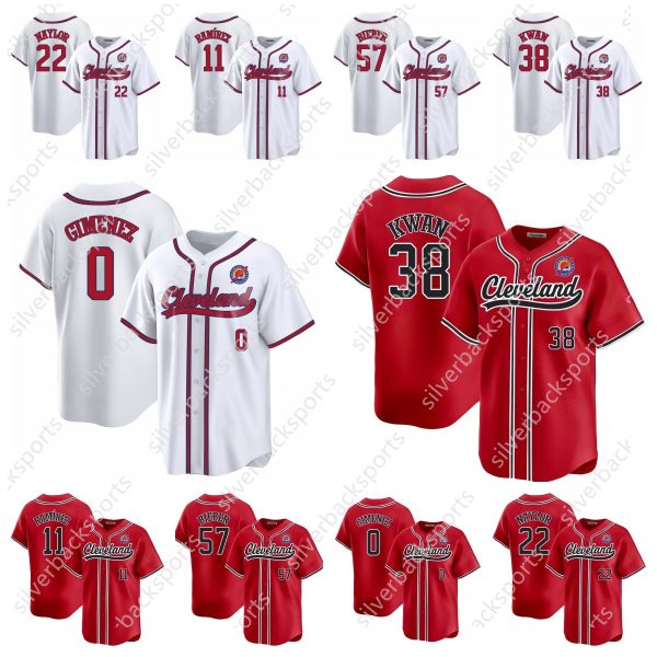 2024 Custom Mens/Youth/Womens Baseball Stitched Jerseys White Red Emmanuel 48Clase