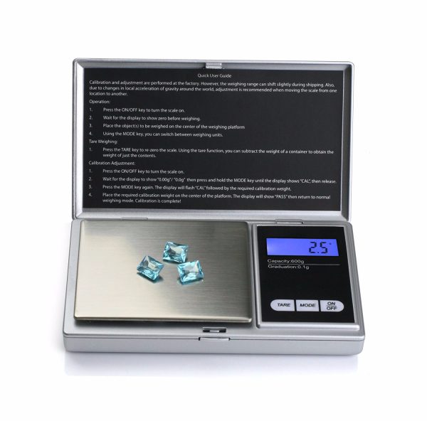 wholesale Weigh Gram Pocket 200g x 0.01g Digital Grams Food Jewelry Black Kitchen Scale With 100g Calibration Weight