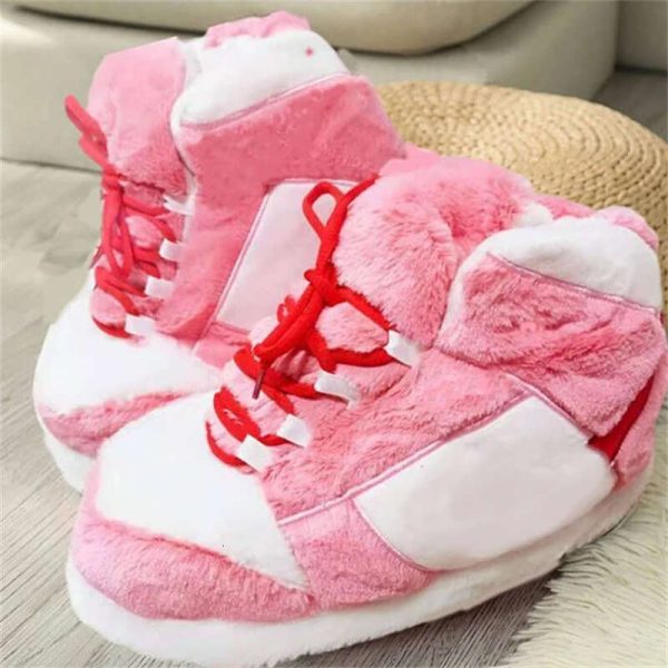 Unisex Winter Warm Home Women/Men One Size Sneakers Lady Indoor Cotton Shoes Woman House or Slippers Drop shopping