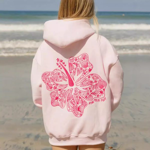 2024 designer new cherry blossom butterfly heavy embroidery couple hooded sweatshirt men and women autumn loose trend Chinese style jacket trend