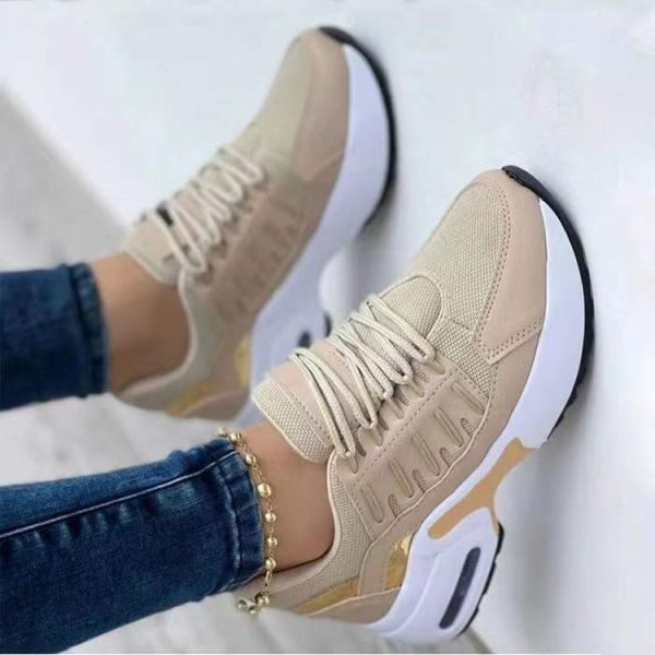 Women Sneakers Summer Autumn Sport Shoes Size 36-43 Woman Platform Trainers Ladies Tenis Feminino Red Blue Zapatos 1693