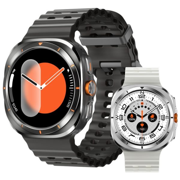 2024 New Watch 7 Classic Smart Watch Men Women Bluetooth Call HD AMOLED Voice Call NFC GPS Sports Watches IP68