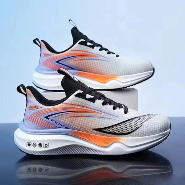 2024 Spring/Summer New Sports Breathable Mesh Anti slip Running Fashion Trend Versatile Youth Casual Men's Shoes