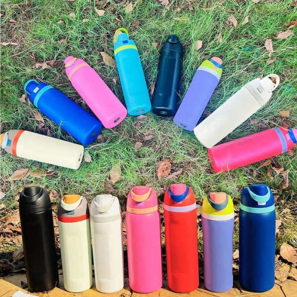 Tumblers Steel Owala Casual Stainless Water Bottle Drinking Tumbler Outdoor Camping Cup Vacuum Insulated Travel Mugs