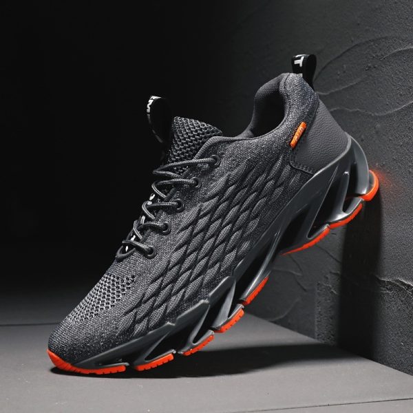 Thick Casual Sports Shoes Men 2024 New Breathable Mesh Fashion Shoes Men'S Lightweight Fashion Running Shoes