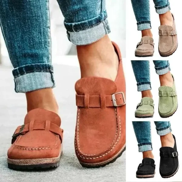 Women Loafers Retro Shoes Slip on Ladies Comfort Flats Platform Female Zapatos Mujer New Plus Size Casual Woman Summer Flat