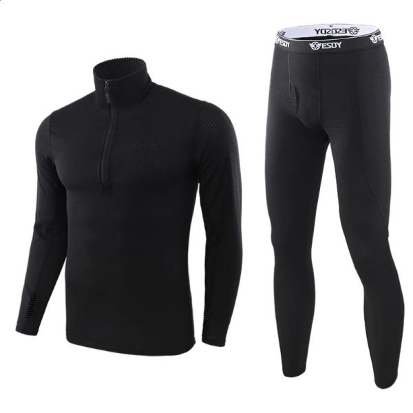 2023 Thermal Underwear Sets For Men Winter Long sleeve Thermo Clothes motion Thick Clothing 241017