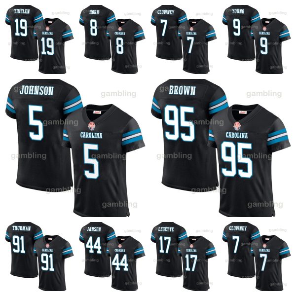 XavierLegette Football Jersey Men/Women/Youth Customized Any Name Number ChristianMcCaffrey LukeKuechly JoyceeHorn TerraceMarshallJr 29 Rashaan