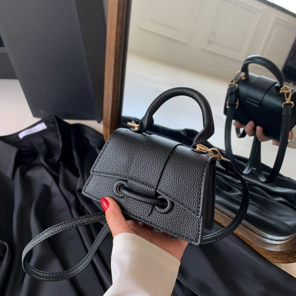 2024 designer bag free shipping new solid color simple temperament handbag single shoulder crossbody bag small square bag for women