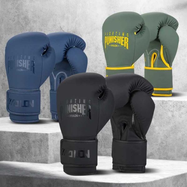 Wolon 10-16OZ Adult Boxing Gloves MMA Muay Thai Gloves Sanda Martial Arts Boxing Bag Boxing Training Equipment W241010