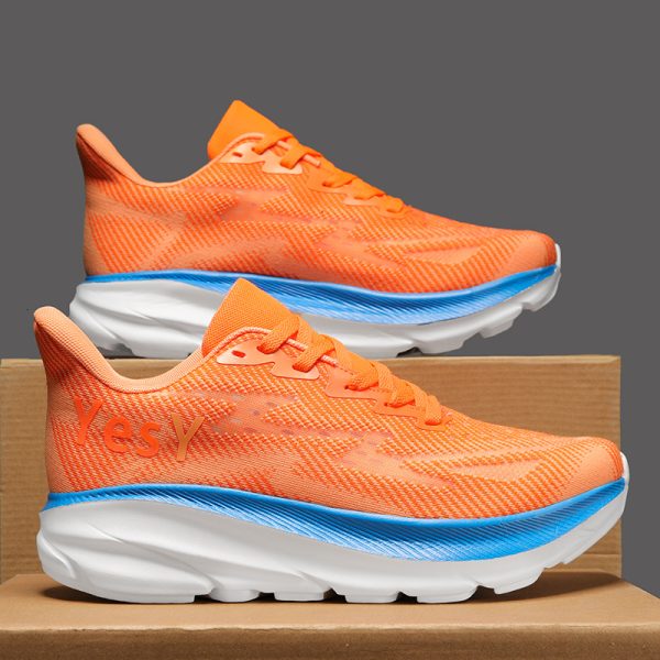 2024 Marathon Air Cushion Men Sports Running Shoes Breathable Lightweight Women's Comfortable Athletic Training Casual Sneakers ddmymarket