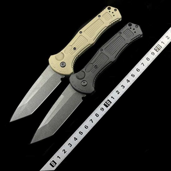 BM 9071 9071BK Claymore Folding Knife Outdoor Cam Hunting Pocket EDC Tool KnifeXJ241028