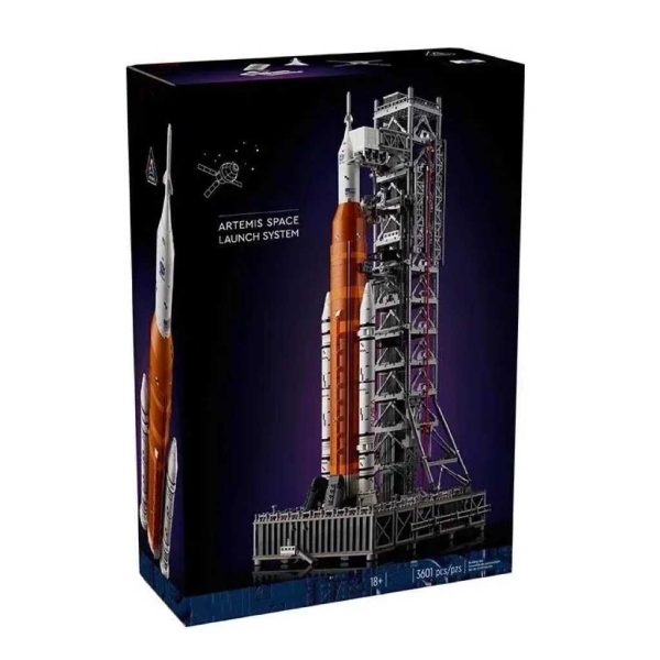 3601Pcs Icons 10341 Artemis Space Launch System Model Building Kit Space SLS Blocks Bricks Toys for Kids Adult GiftsXJ241029