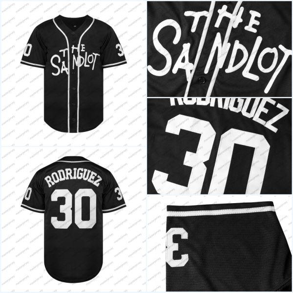 30 Jet Rodriguez Baseball Jersey Sewing Embroidery High Quality Sports Jerseys In Stock Fast Shipping