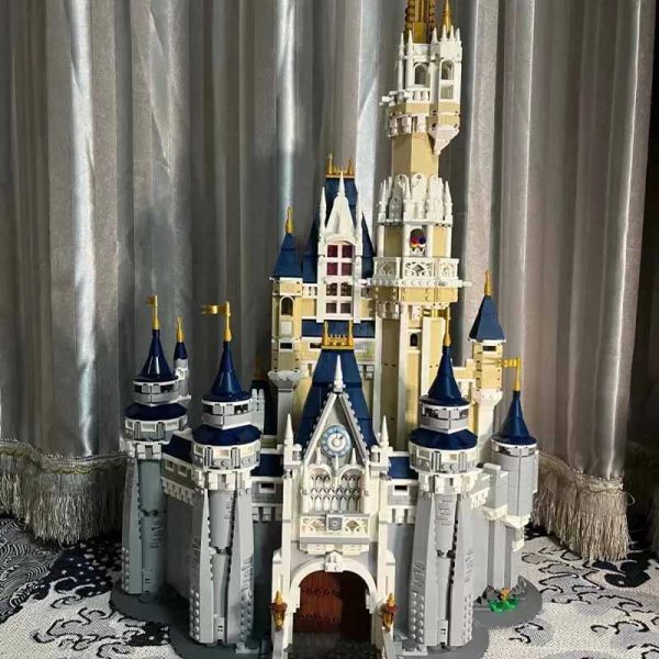 Blocks 4080PCS Compatible 71040 Princess Castle Modular Building Blocks Bricks Educational Toys For Kids Christmas Birthday GiftsY241105TBE5