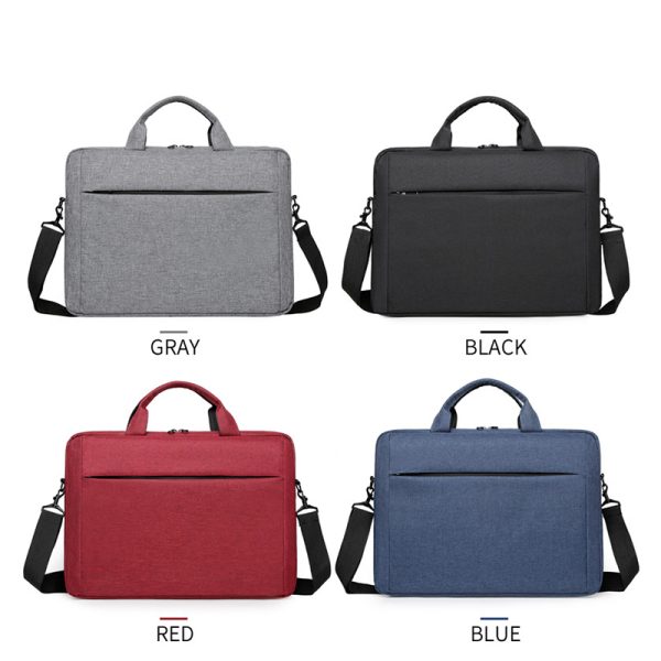 15-inch Computer Wear-resistant Large-capacity Laptop Handbag Men And Women Casual Business Shoulder Bag