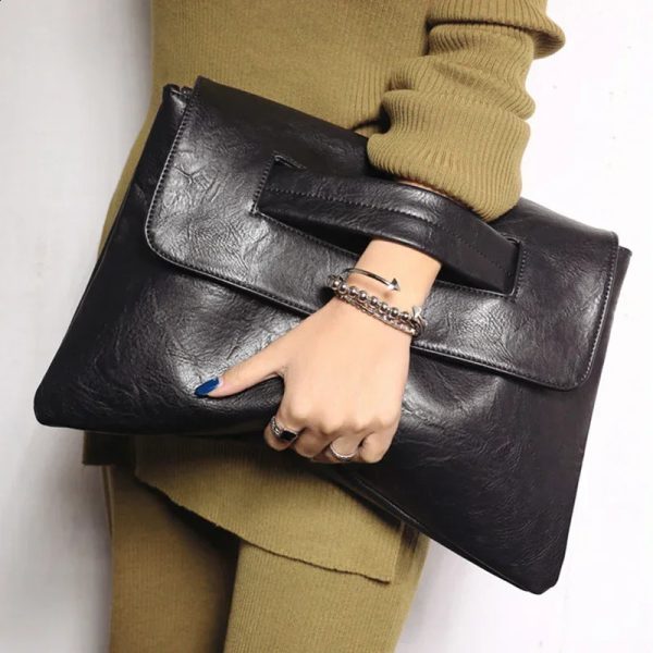 2024 Fashion womens envelope clutch High quality Crossbody Bags for women trend handbag messenger bag large Ladies Clutches 240729