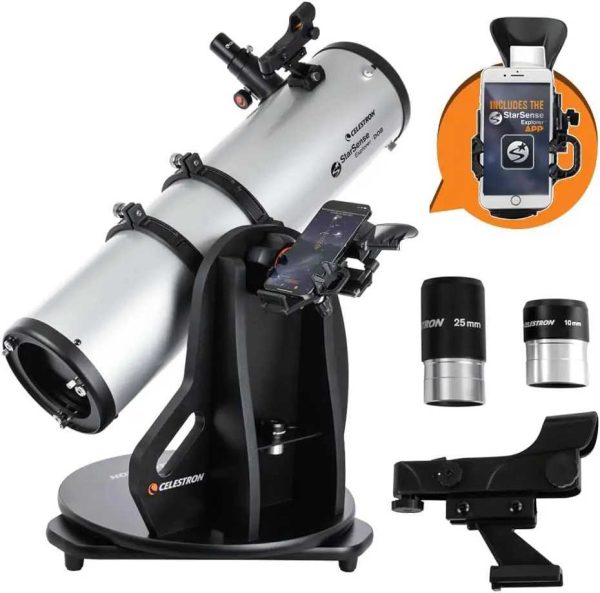 Telescopes StarSense Explorer 150mm Tabletop Dobsonian Smartphone App-Enabled Telescope Works with StarSense App to Help You z241115