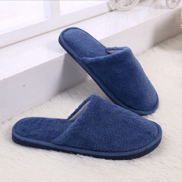 2024 Men's Winter Men Indoor Shoes Casual Sneakers For Home Cotton Slipper Soft Plush Warm Male Big Size or Slippers