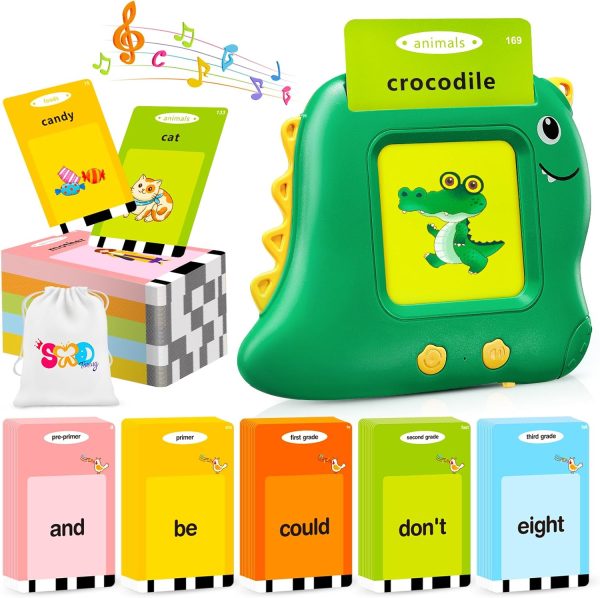 Talking Flash Cards for Toddlers, 540 Sight Words Flash Cards Speech Therapy Toys