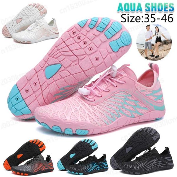 Aqua Shoes Barefoot Shoes Men Women Water Sports Outdoor Beach Aqua Shoes Swimming Quick Dry Outdoor Training Gym RunningC241012