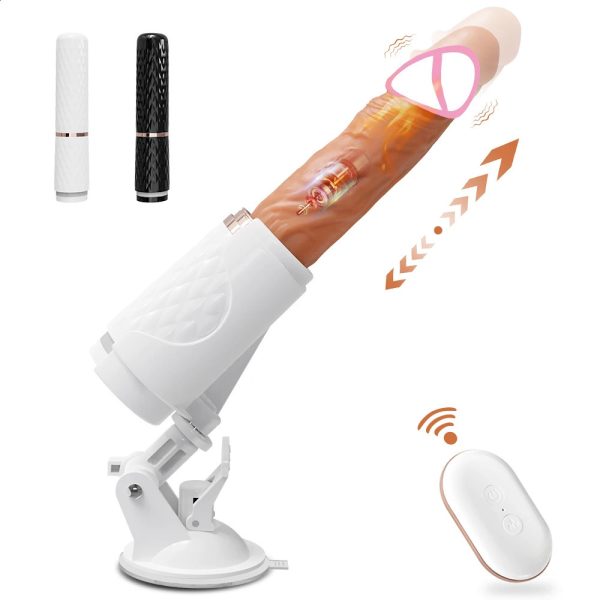 Automatic Thrusting Dildo G spot Vibrator with Suction Cup Sex Toy for Women Adult HandFree Fun Anal Orgasm 241118