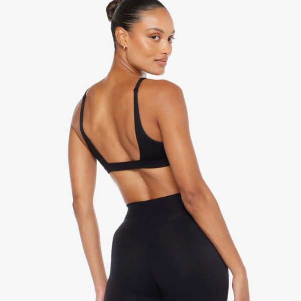 YOGA Womens sports underwear Sportswear hair tight with fine belt beauty back halter Shape up Y-strap vest Removable chest pads Yoga clothes Running